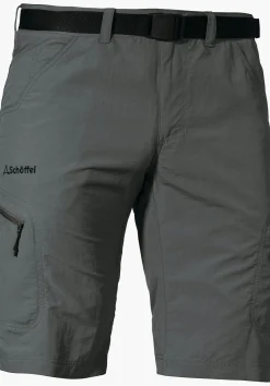 MEN SCHÖFFEL Travel/Leisure|Pants Short<Comfortable leisure shirts with pocket brown
