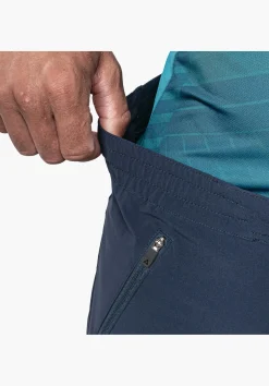 MEN SCHÖFFEL Pants Short<Comfortable shorts for sporty hikes grün