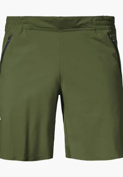 MEN SCHÖFFEL Pants Short<Comfortable shorts for sporty hikes grün