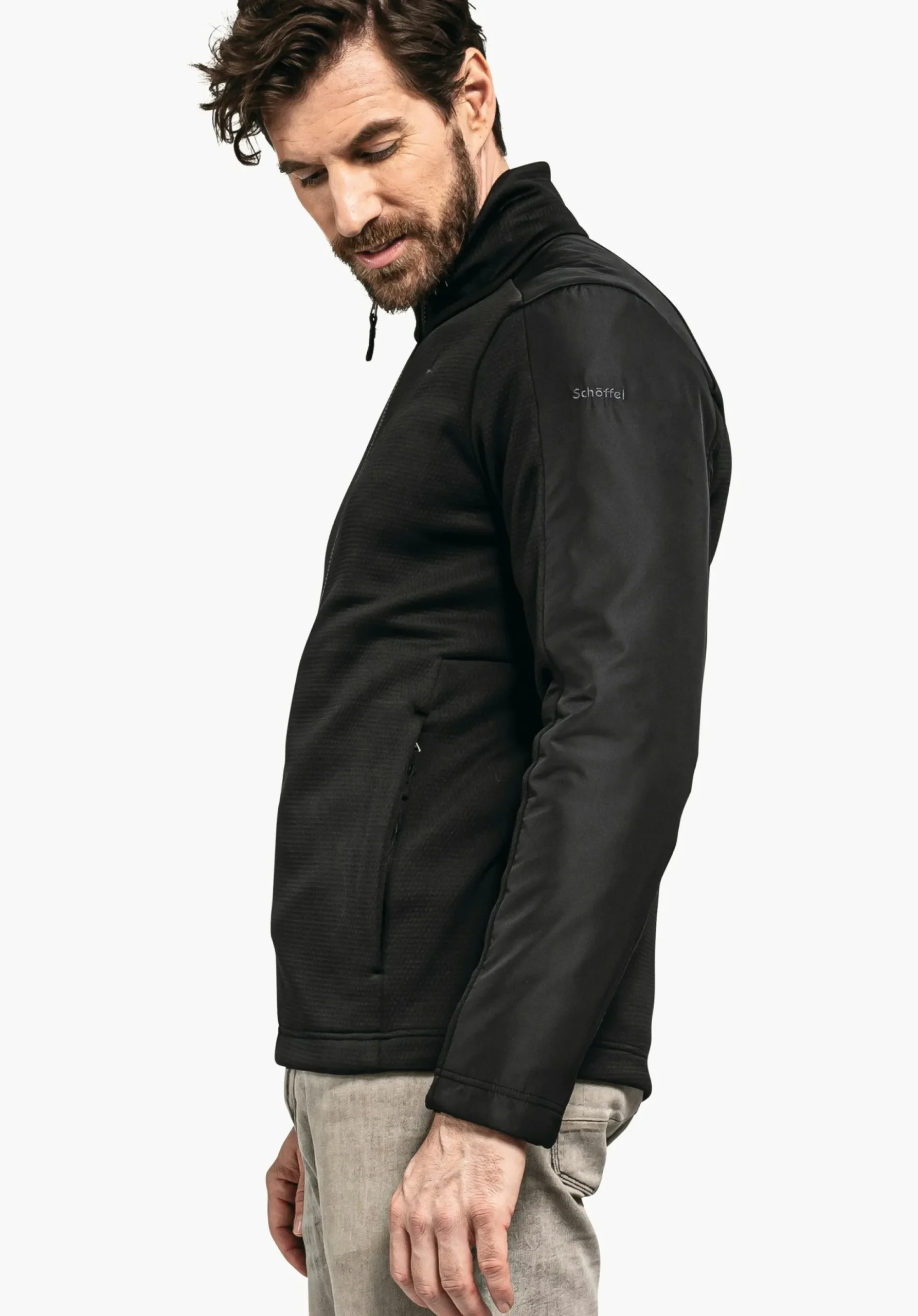 MEN SCHÖFFEL Travel/Leisure<Comfortable ZipIn! fleece jacket red