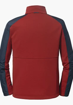 MEN SCHÖFFEL Travel/Leisure<Comfortable ZipIn! fleece jacket red