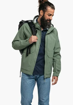 MEN SCHÖFFEL Travel/Leisure|Outdoor Jackets<Cool waterproof windproof jacket beige