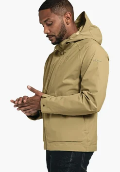MEN SCHÖFFEL Travel/Leisure|Outdoor Jackets<Cool waterproof windproof jacket beige