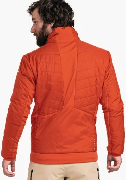 MEN SCHÖFFEL Skiing|Down- / Thermojacket<Developed with Felix Neureuther orange