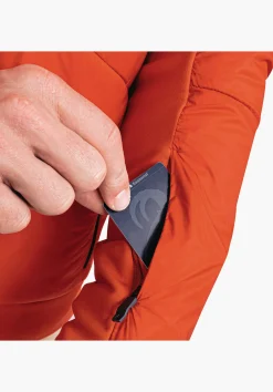 MEN SCHÖFFEL Skiing|Down- / Thermojacket<Developed with Felix Neureuther orange