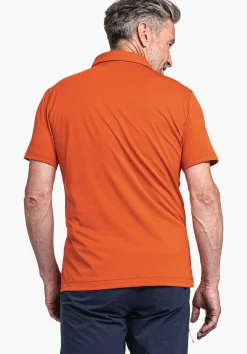 MEN SCHÖFFEL <Eco friendly & stylish polo orange