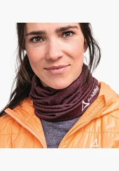 MEN|WOMEN SCHÖFFEL Ski Tour|Mountaineering<Elastic tube scarf red