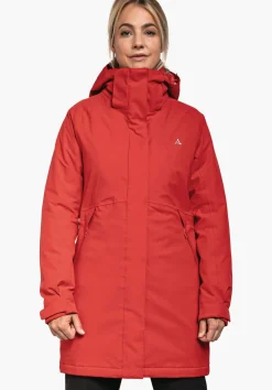 WOMEN SCHÖFFEL Trek & Hike|Parka / Coat|Outdoor Jackets<Elegant parka for comfortable hikes rot