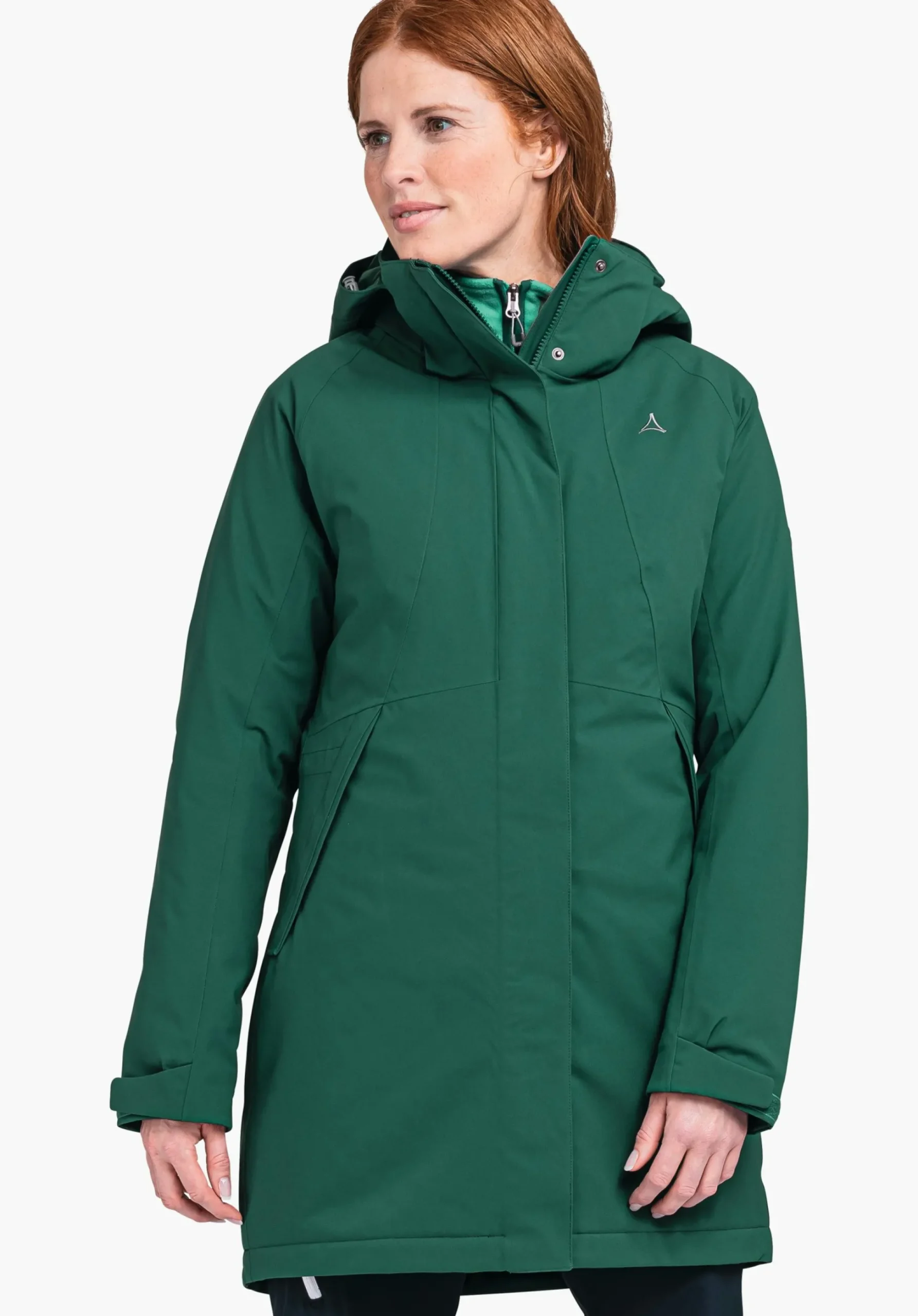 WOMEN SCHÖFFEL Parka / Coat|Outdoor Jackets|Trek & Hike<Elegant parka for comfortable hikes rot