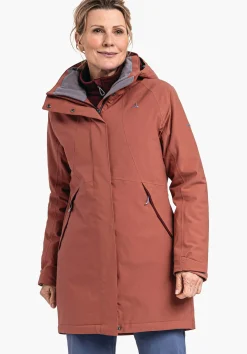 WOMEN SCHÖFFEL Trek & Hike|Parka / Coat|Outdoor Jackets<Elegant parka for comfortable hikes rot