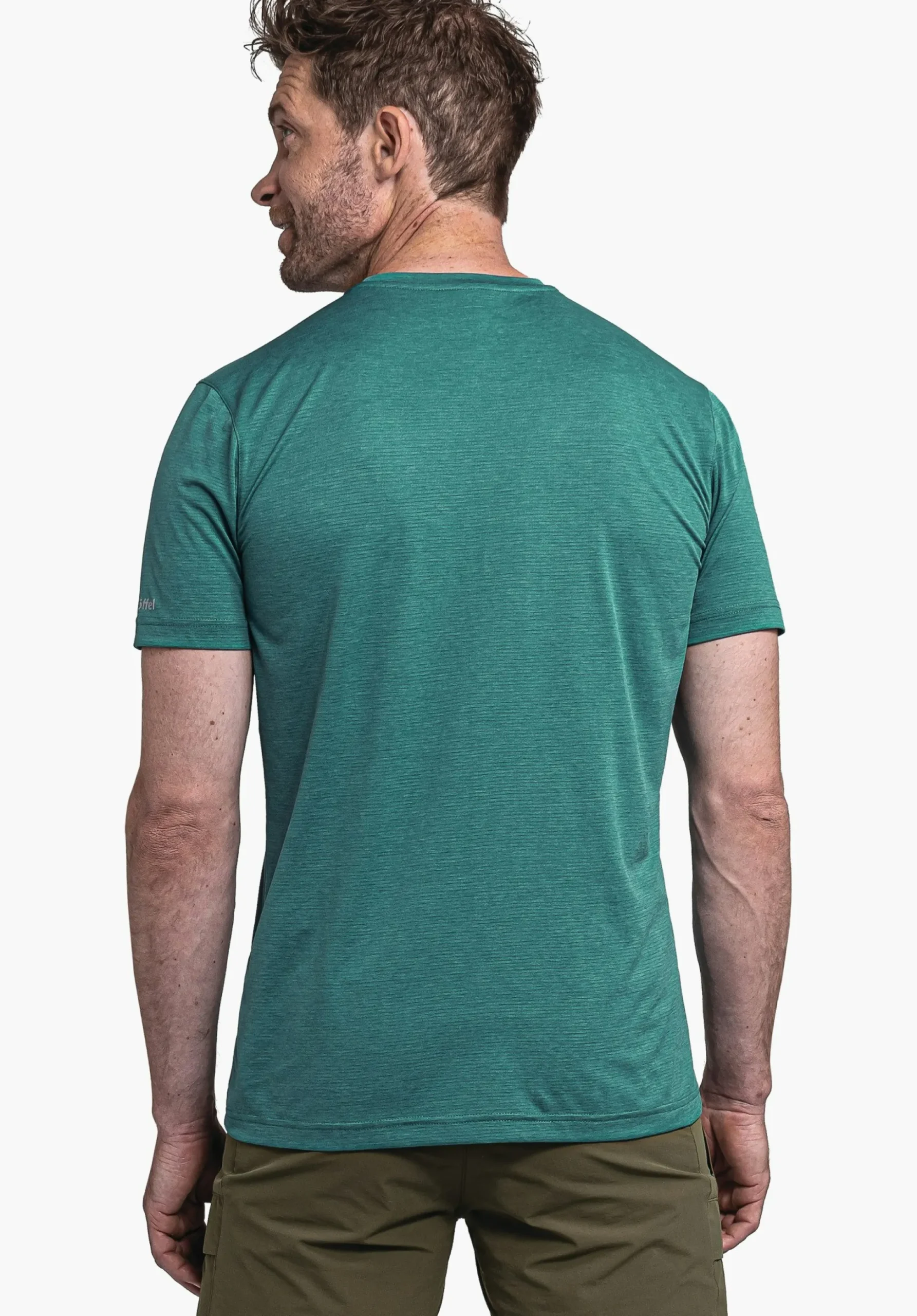 MEN SCHÖFFEL <Environmentally friendly t shirt for hiking grün