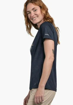 WOMEN SCHÖFFEL <Environmentally friendly t shirt for hiking weiß