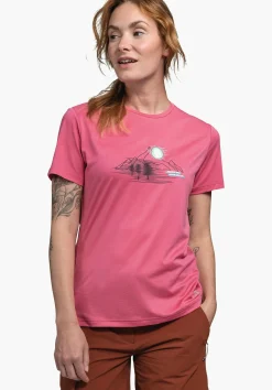 WOMEN SCHÖFFEL <Environmentally friendly t shirt for hiking weiß