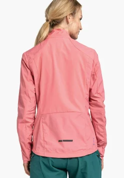 WOMEN SCHÖFFEL Bike<Extremely lightweight & breathable windbreaker pink