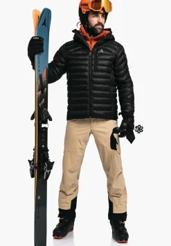MEN SCHÖFFEL Ski Tour|Mountaineering|Down- / Thermojacket<Extremely lightweight and warming down jacket beige