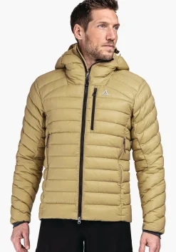MEN SCHÖFFEL Ski Tour|Mountaineering|Down- / Thermojacket<Extremely lightweight and warming down jacket beige