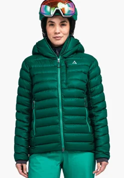 WOMEN SCHÖFFEL Ski Tour|Mountaineering|Down- / Thermojacket<Extremely lightweight and warming down jacket red