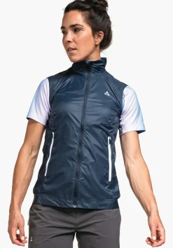 WOMEN SCHÖFFEL Trek & Hike<Extremely lightweight windproof gilet pink