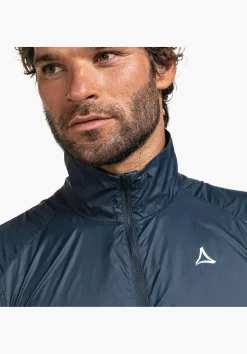 MEN SCHÖFFEL Trek & Hike<Extremely lightweight windproof gilet blue