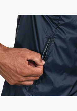 MEN SCHÖFFEL Trek & Hike<Extremely lightweight windproof gilet blue