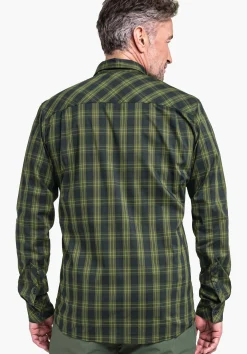 MEN SCHÖFFEL Trek & Hike<Fast drying and lightweight shirt red