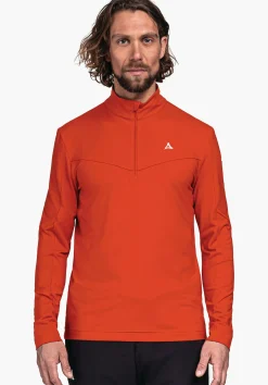 MEN SCHÖFFEL Skiing<Felix Neureuther ski longsleeve orange