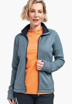 WOMEN SCHÖFFEL Trek & Hike<Fleece from recycled material blue