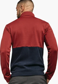 MEN SCHÖFFEL Travel/Leisure<Fleece jacket in a sustainable material red