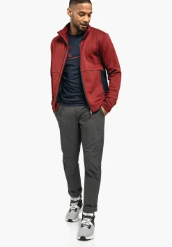 MEN SCHÖFFEL Travel/Leisure<Fleece jacket in a sustainable material red