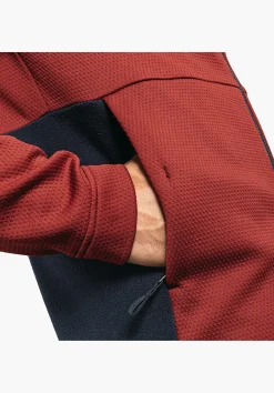MEN SCHÖFFEL Travel/Leisure<Fleece jacket in a sustainable material red
