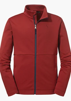 MEN SCHÖFFEL Travel/Leisure<Fleece jacket in a sustainable material red
