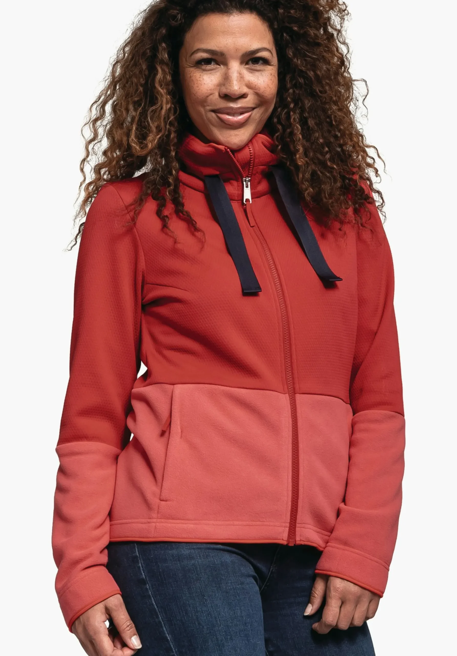 WOMEN SCHÖFFEL Travel/Leisure<Fleece jacket in a sustainable material rosa
