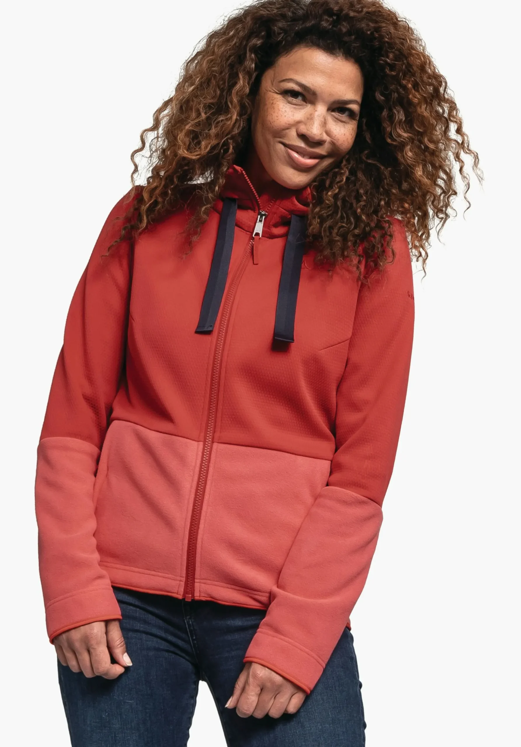 WOMEN SCHÖFFEL Travel/Leisure<Fleece jacket in a sustainable material rosa
