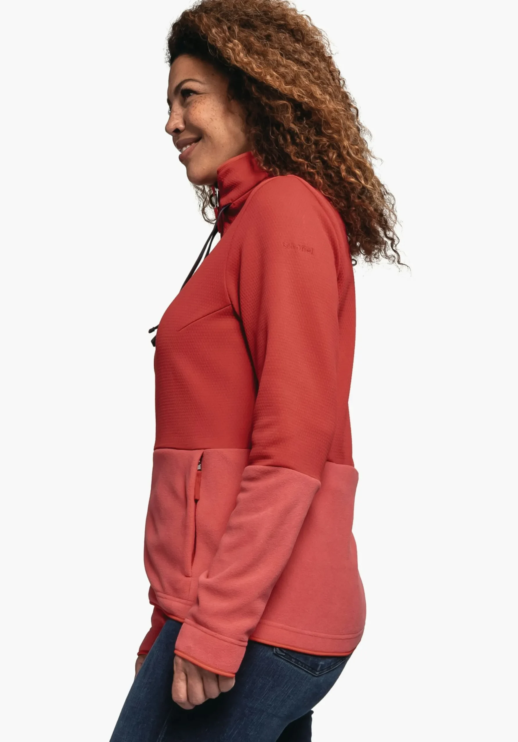 WOMEN SCHÖFFEL Travel/Leisure<Fleece jacket in a sustainable material rosa