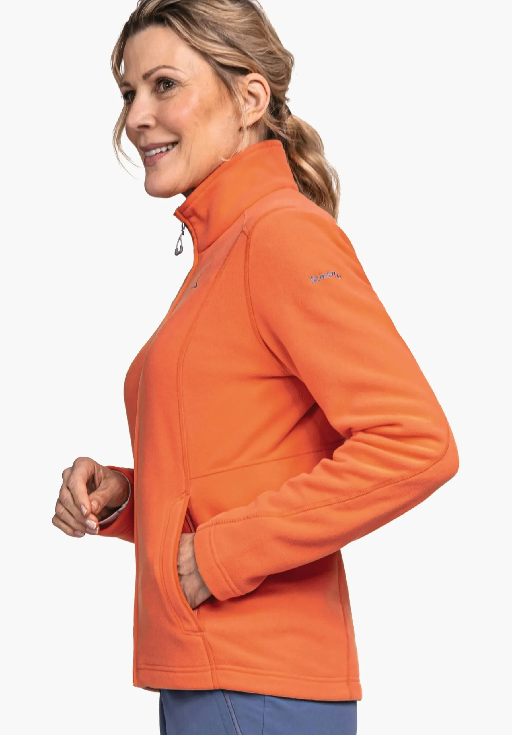 WOMEN SCHÖFFEL Trek & Hike<Fleece jacket with high wearing comfort white