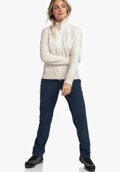 WOMEN SCHÖFFEL Trek & Hike<Fleece jacket with high wearing comfort white
