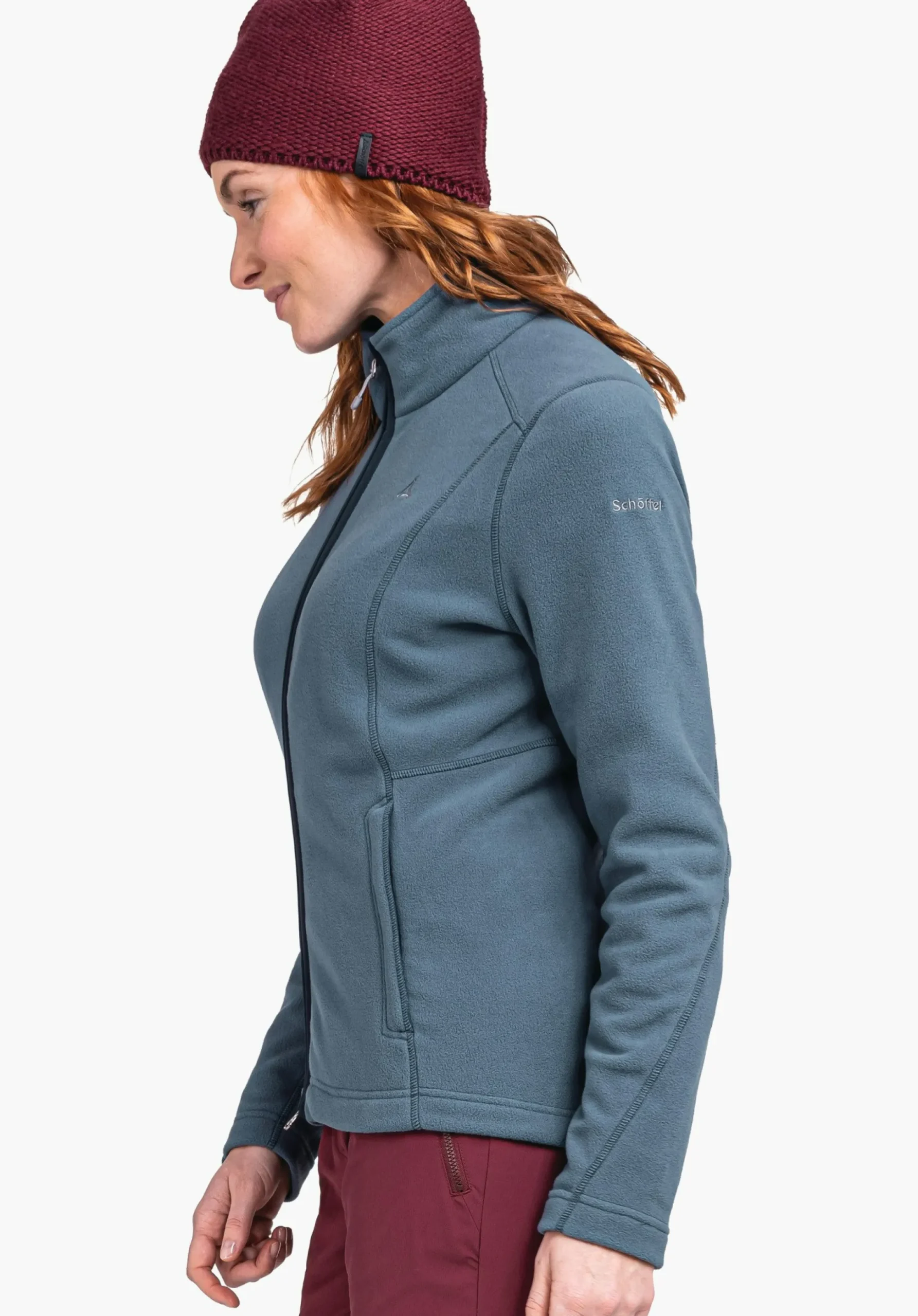 WOMEN SCHÖFFEL Trek & Hike<Fleece jacket with high wearing comfort white