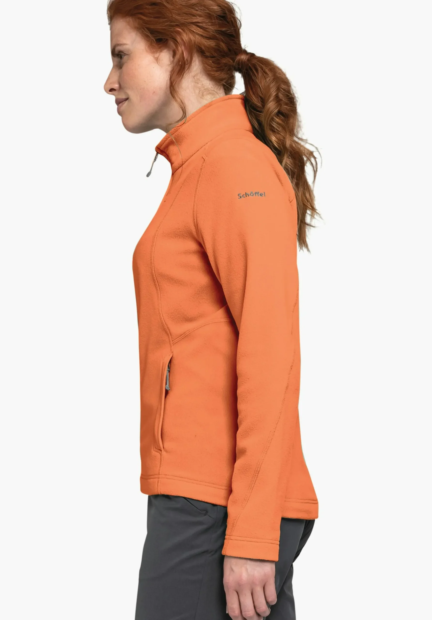 WOMEN SCHÖFFEL <Fleece jacket with high wearing comfort white