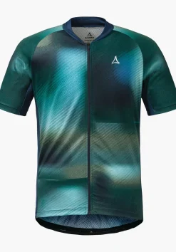 MEN SCHÖFFEL Bike<Functional bike jersey with top features orange