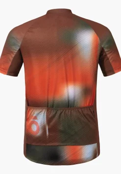 MEN SCHÖFFEL Bike<Functional bike jersey with top features orange