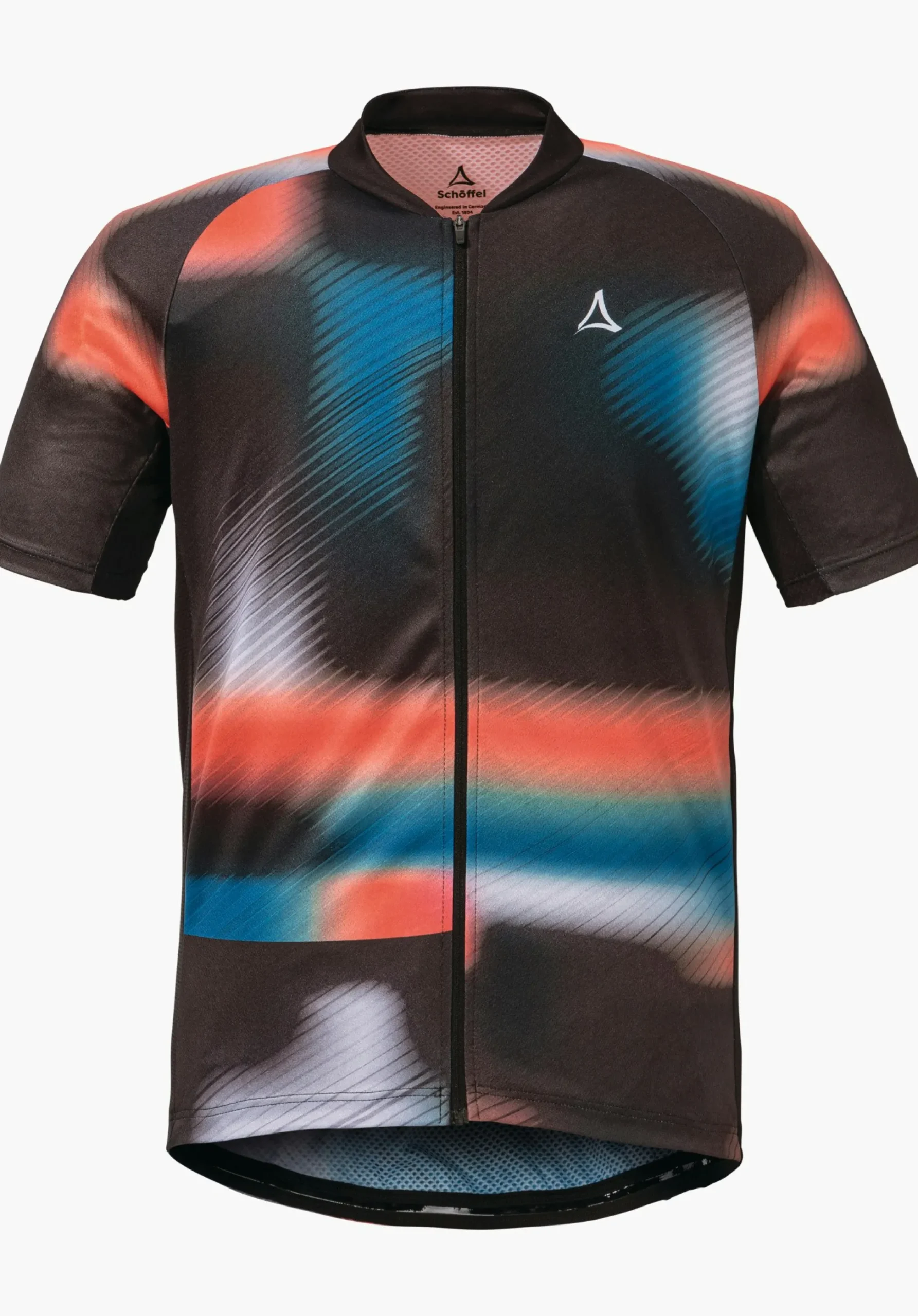 MEN SCHÖFFEL Bike<Functional bike jersey with top features orange
