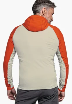 MEN SCHÖFFEL Mountaineering<Functional fleece with 2-way stretch orange