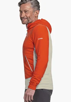 MEN SCHÖFFEL Mountaineering<Functional fleece with 2-way stretch orange