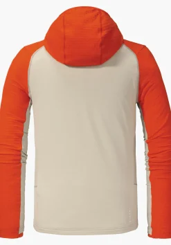MEN SCHÖFFEL Mountaineering<Functional fleece with 2-way stretch orange