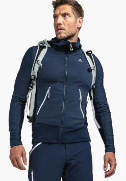 MEN SCHÖFFEL Mountaineering<Functional fleece with 2-way stretch orange