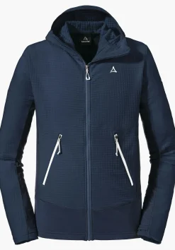 MEN SCHÖFFEL Mountaineering<Functional fleece with 2-way stretch orange