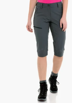 WOMEN SCHÖFFEL Trek & Hike|Pants Short<Functional ¾-length pants for any activity red