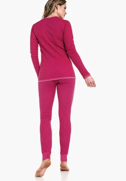 WOMEN SCHÖFFEL Skiing|Trek & Hike<Functional longsleeve with merino wool pink
