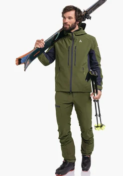 MEN SCHÖFFEL Ski Tour|Mountaineering|Outdoor Jackets<Functional softshell ski touring jacket orange