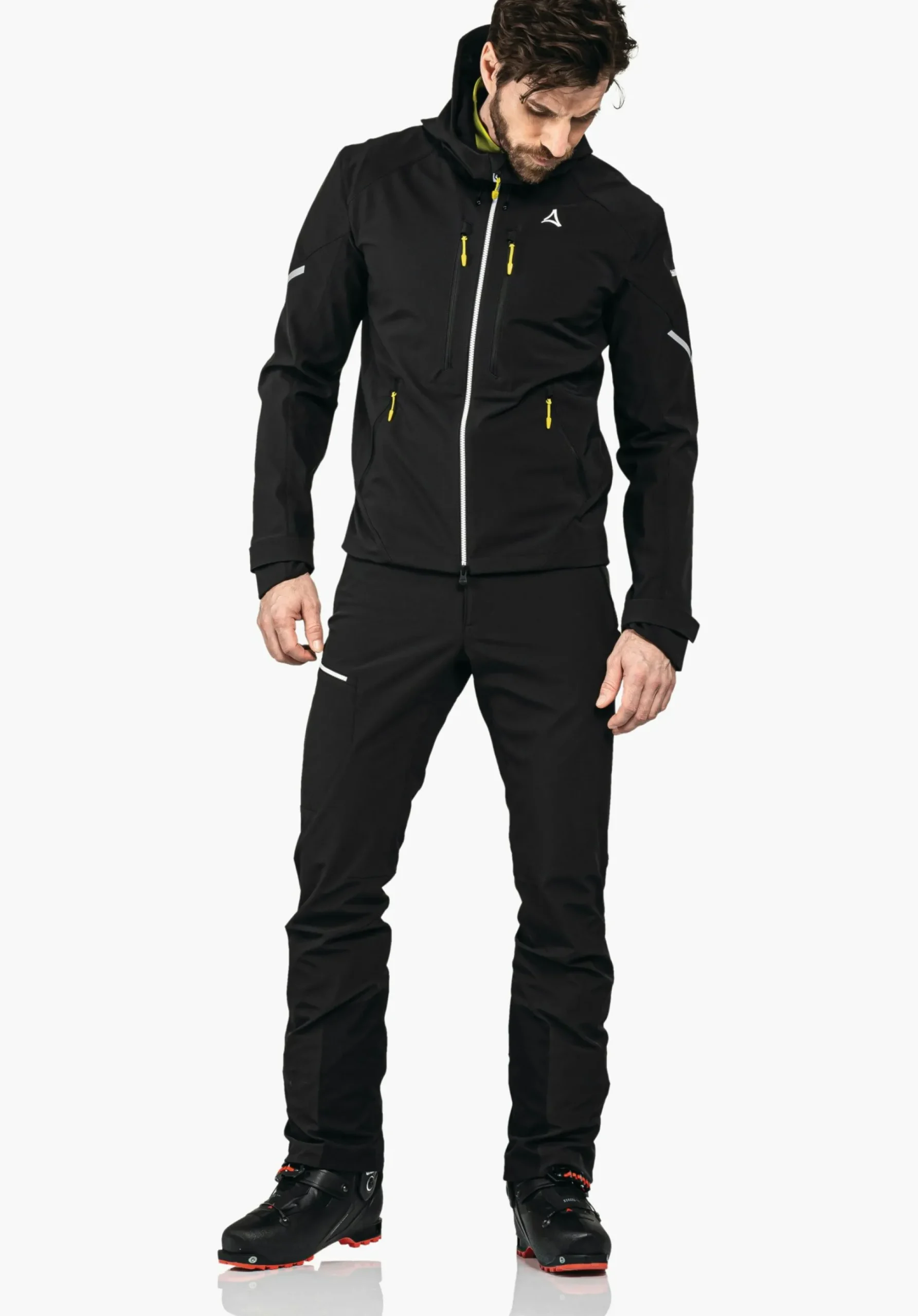 MEN SCHÖFFEL Ski Tour|Mountaineering|Outdoor Jackets<Functional softshell ski touring jacket orange